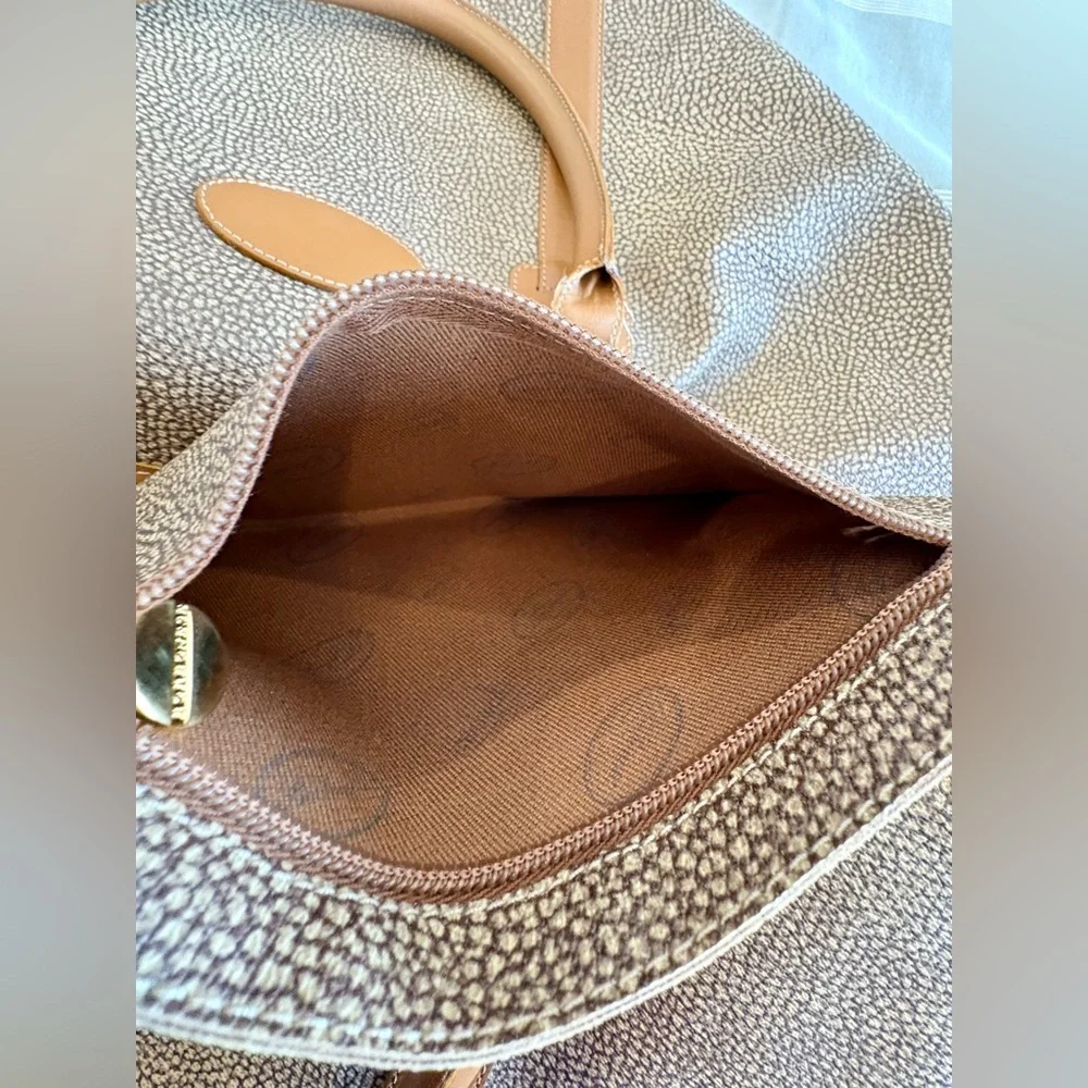 Vintage Borbonese Redwall Duffle Bag - XL
